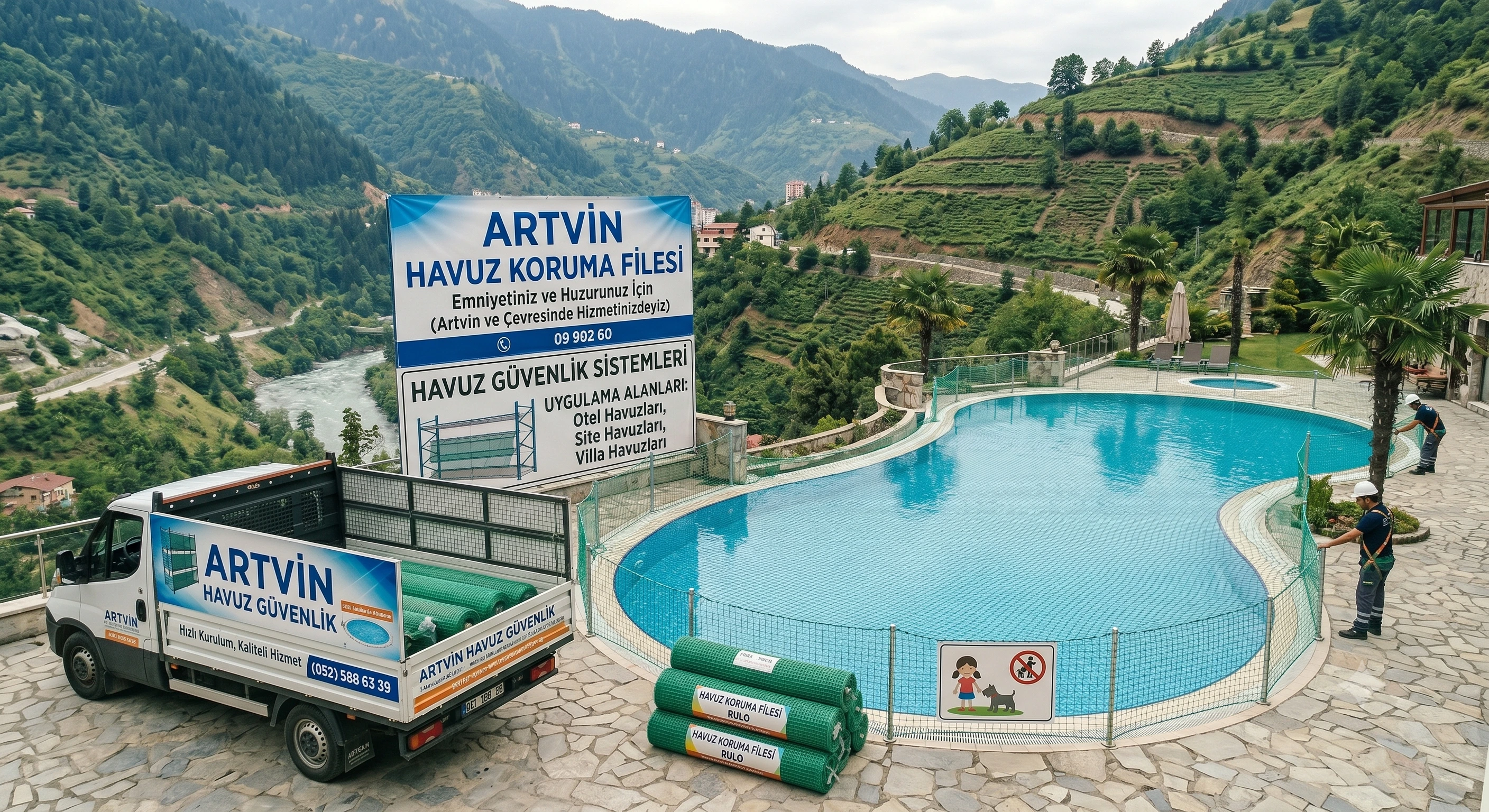 Artvin Havuz Koruma Filesi